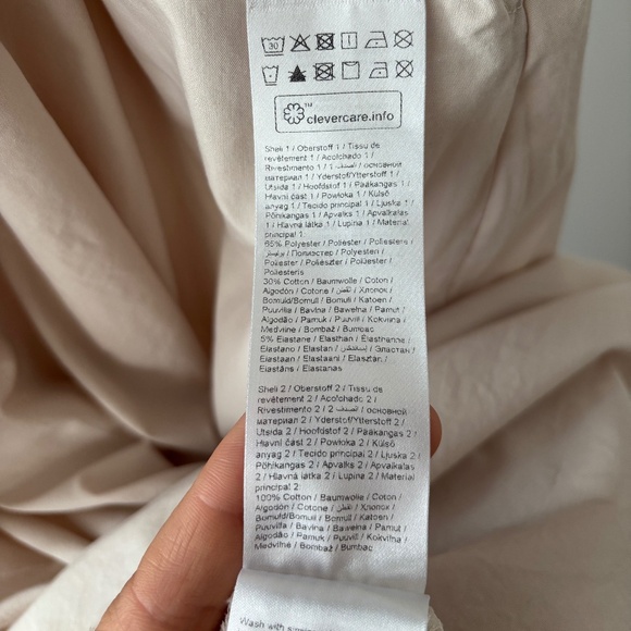 Long Cream InWear dress - Picture 4 of 7